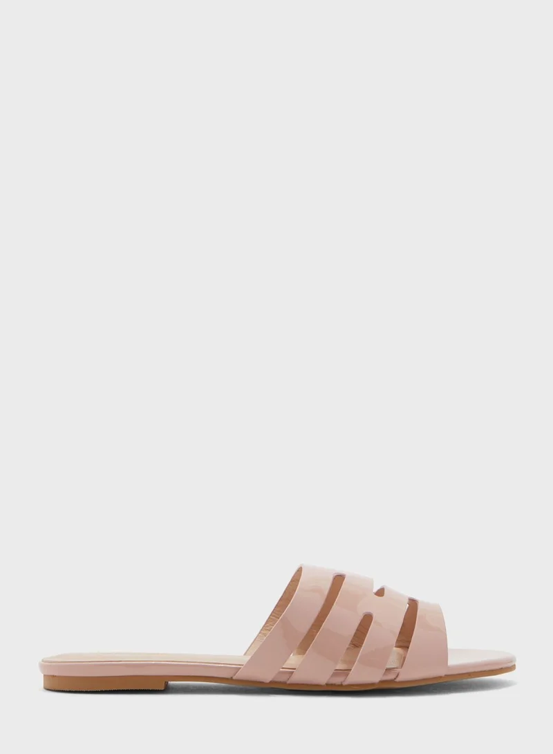 shoexpress Multi Strap Flat Sandal