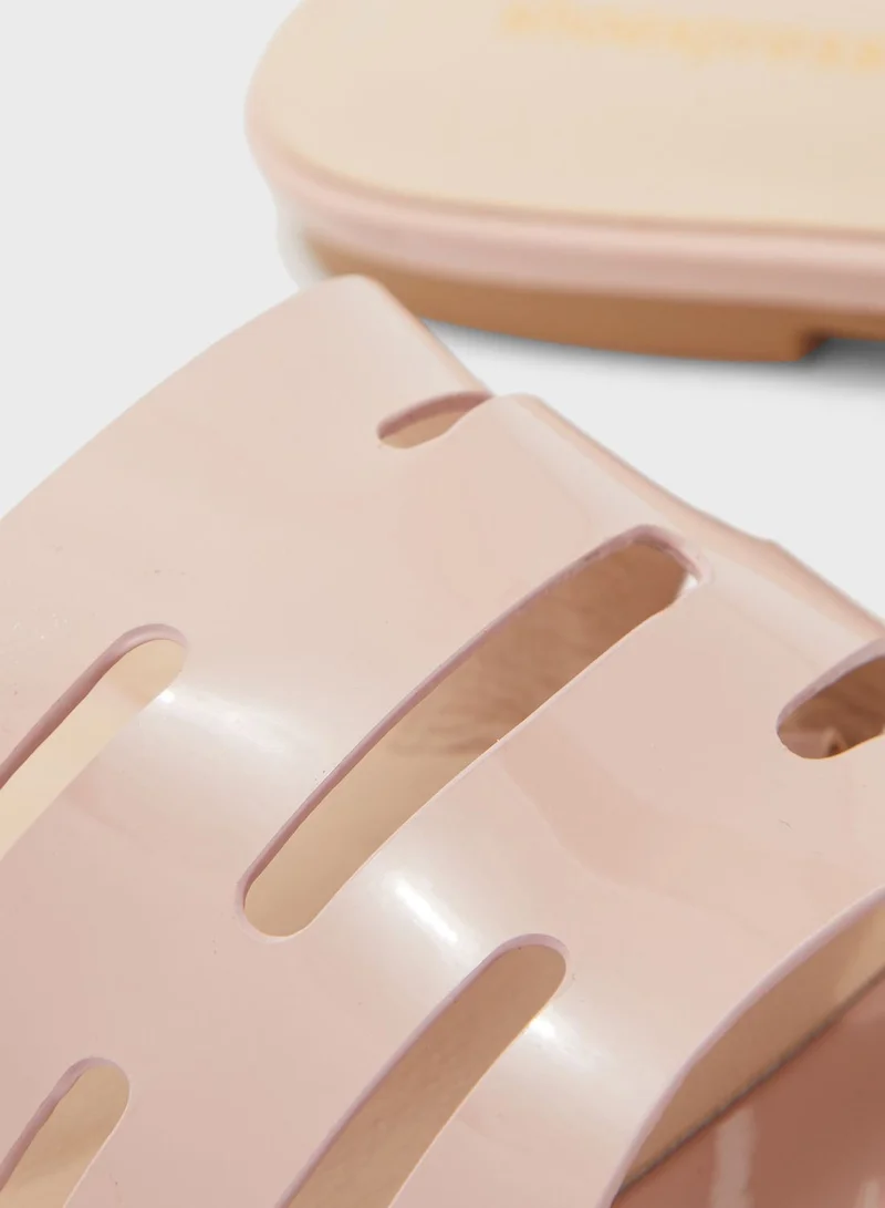 shoexpress Multi Strap Flat Sandal