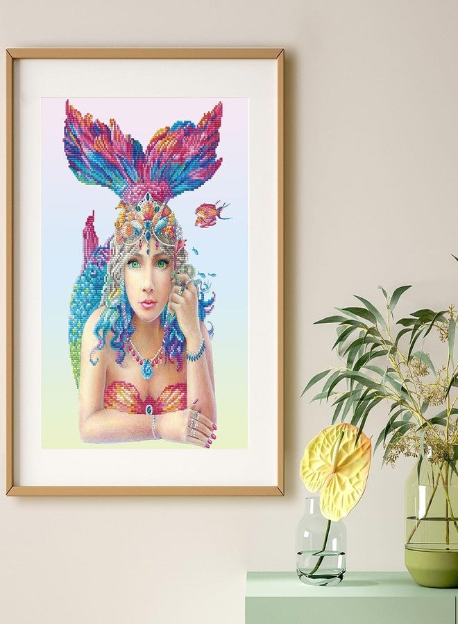 DIAMOND DOTZ Mystic Mermaid Diamond Painting Kits for Adults - Diamond Art Kits a Relaxing Creative Craft Kit with Dotz Gems 16.1x20.1 - Image 3