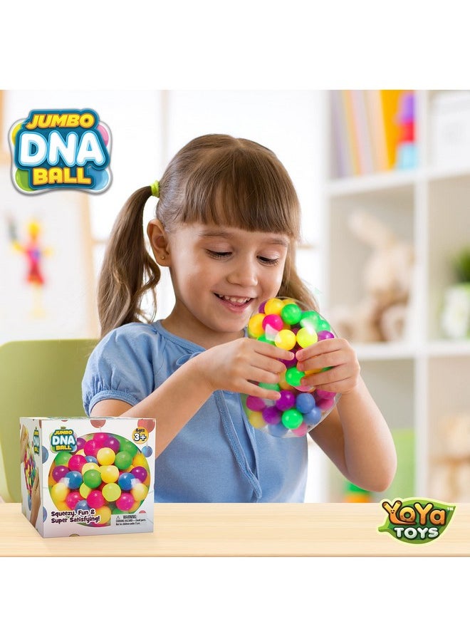YoYa Toys The Original Jumbo Dna Ball | Colorful Fidget Squeezing Stress Relief Ball For Adults & Kids | Our Unique Rubber Squishy Toys Are Great For Stress, Anxiety, Bad Habits & More  - Image 5