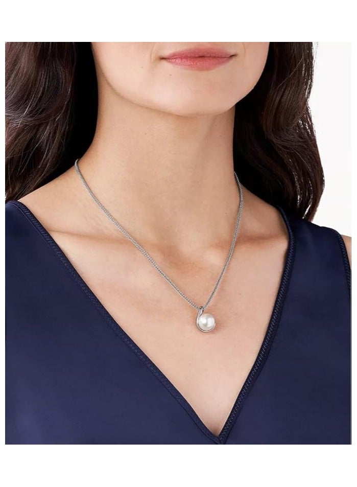 Agnethe Silver Necklace SKJ0089040