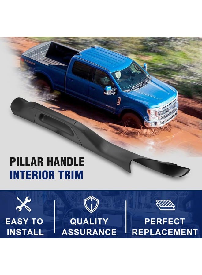 Fexhull A-Pillar Grab Handle Interior Trim Fit for Ford F-250 | F-350 | F-450 | F-550 Super Duty 2011-2016, BC3Z-2503598-AB (Right Passenger Side) Black - Image 3