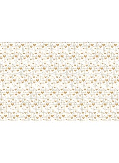 Unwrap Delights Unwrap Delights Gift Packing Paper Pack of 25 Sheets with Golden Silver Heart Design Wrapping Paper Sheets 18 x 25 Inches Perfect for Birthdays Weddings Diwali Girls Gifts Books Decorations and Packaging Boxes 