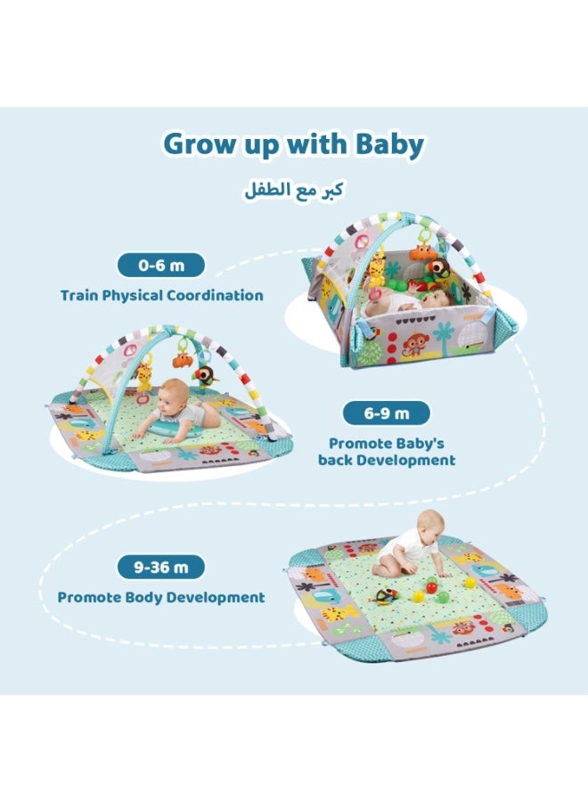 جونيس طفل تلعب الصالة الرياضية حصيرة - Image 3