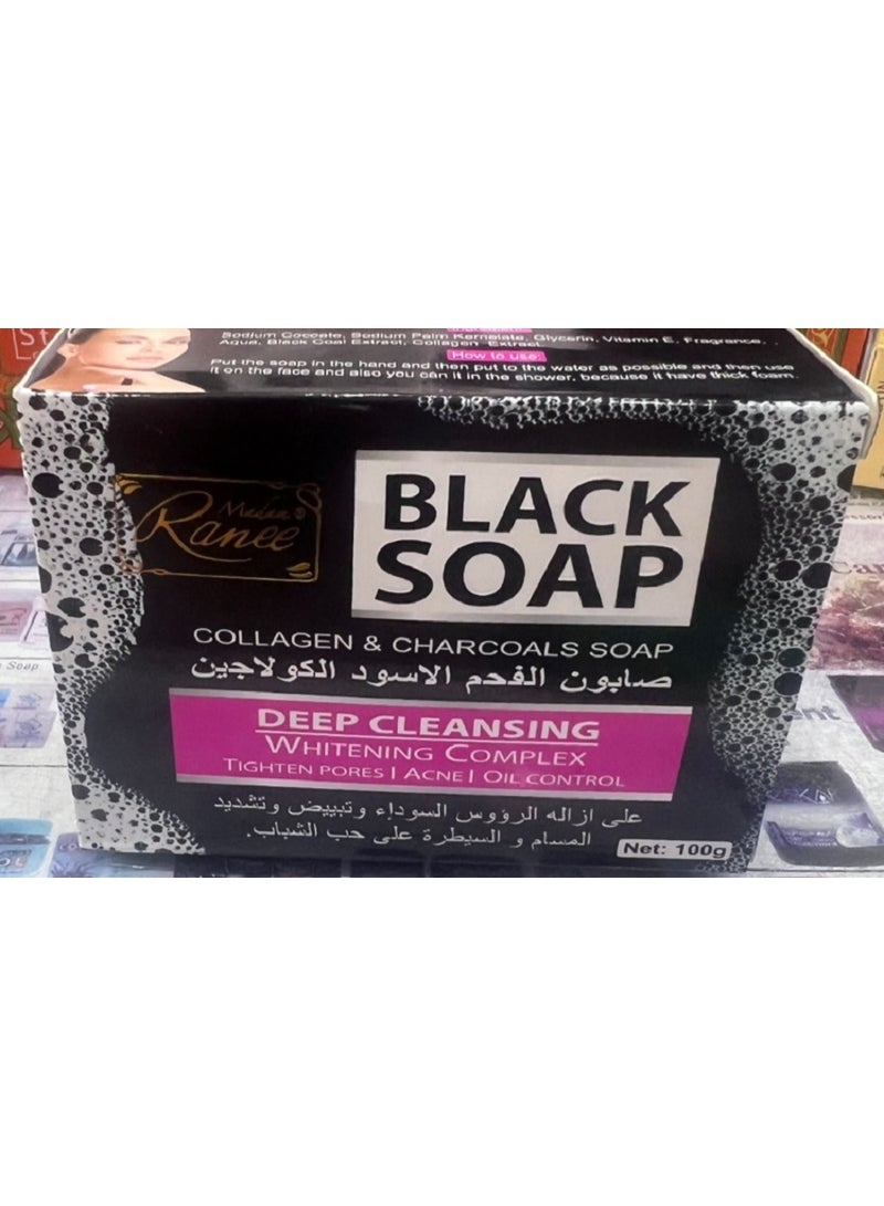 Charcoal Black Soap 100grams