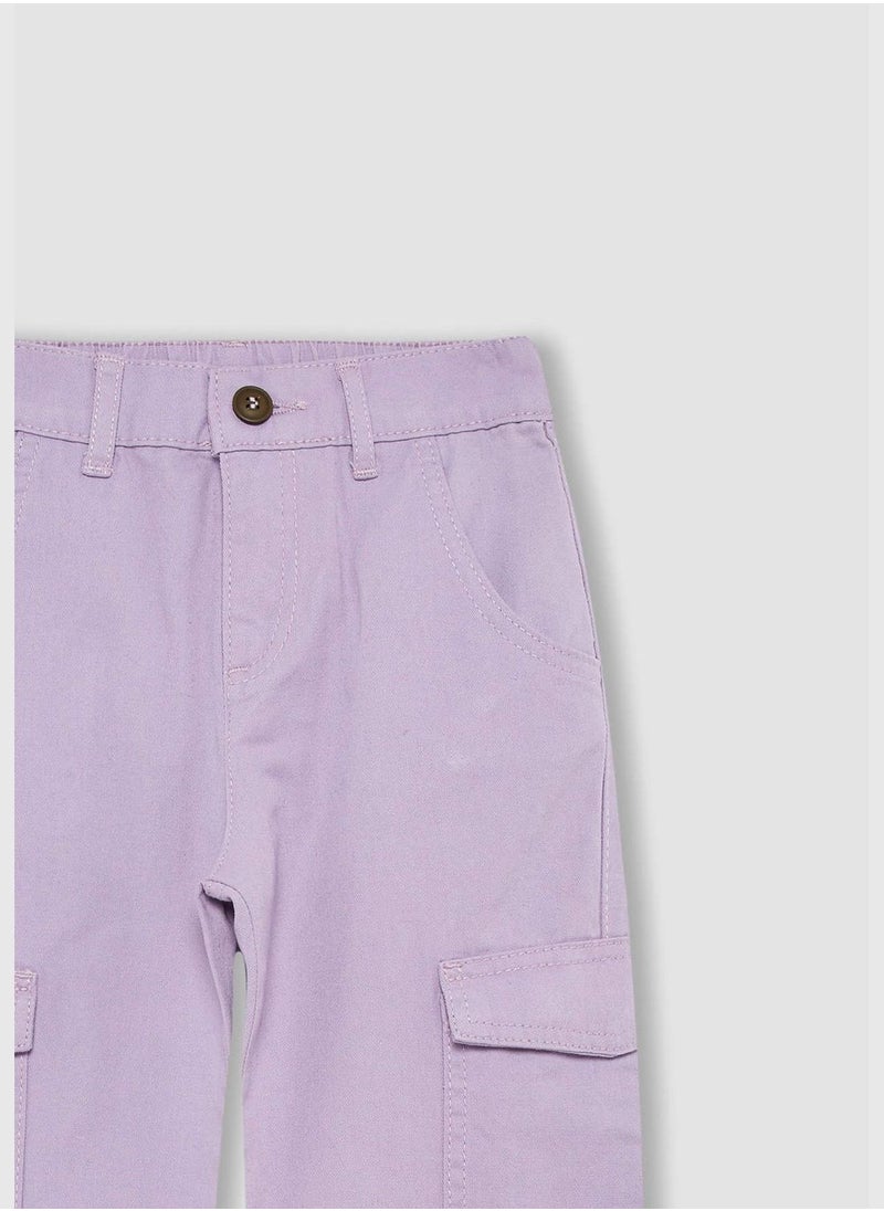DeFacto Girl Jogger Fit Woven Trousers  - Image 2