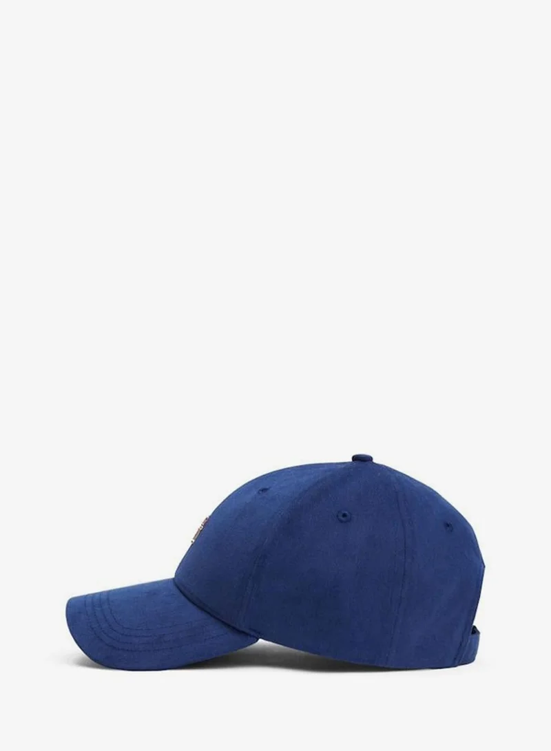 TOMMY HILFIGER Blue Elevated Chic Curved Peak Cap for Women | Best Price UAE