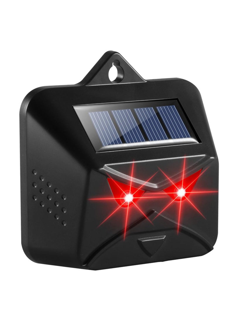 SYOSI - Solar Animal Repeller,Deter Nighttime Invaders with Flashing Red Lights,Humane and Effective,Coyote Repellent Devices Waterproof for Fox, Skunk from Yard Farm - Image 1