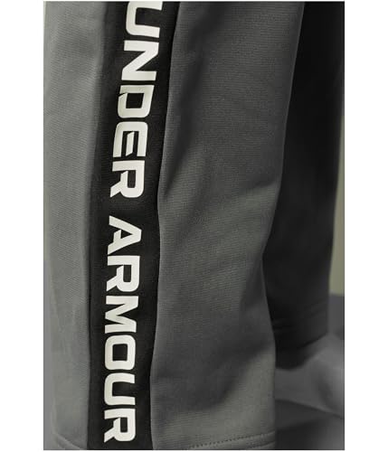 Under Armour Boys Brawler 2.0 Pants , Pitch Gray (012)/White , Small - Image 4