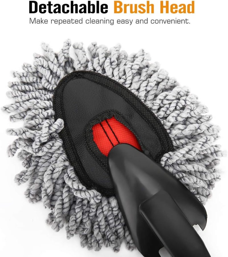 MoKo 2 Pack Soft Microfiber Car Cleaning Brush - Image 5