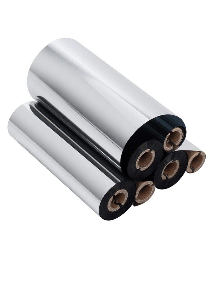 10 ink ribbon barcode printer (10 rolls), size 110 mm x 74 m  - Image 3