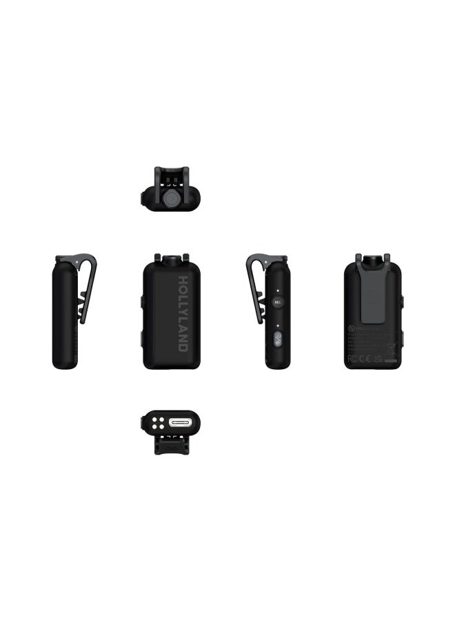 هولي لاند مجموعة ميكروفون لاسلكي رباعي من Lark Max 2 - Image 2