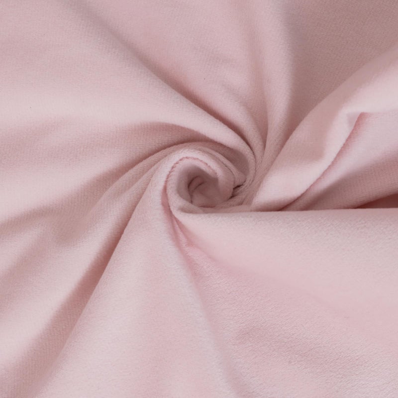 Opexscal 18 Inch Velvet Round Placemat with Ruffle for Dining Table Outdoor Placemats Non-Slip Washable for Gathering, Occasional Decoration and Family Parties Celebrations Set of 4, Pink - Image 4