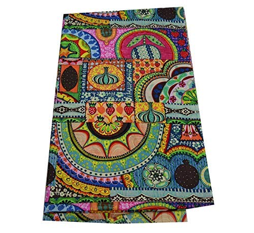 V Vedant Designs Hand Block Printed Indian Natural Cotton Jaipuri Print Sanganeri Kurti Print Fabric by 5 Yard - Image 4