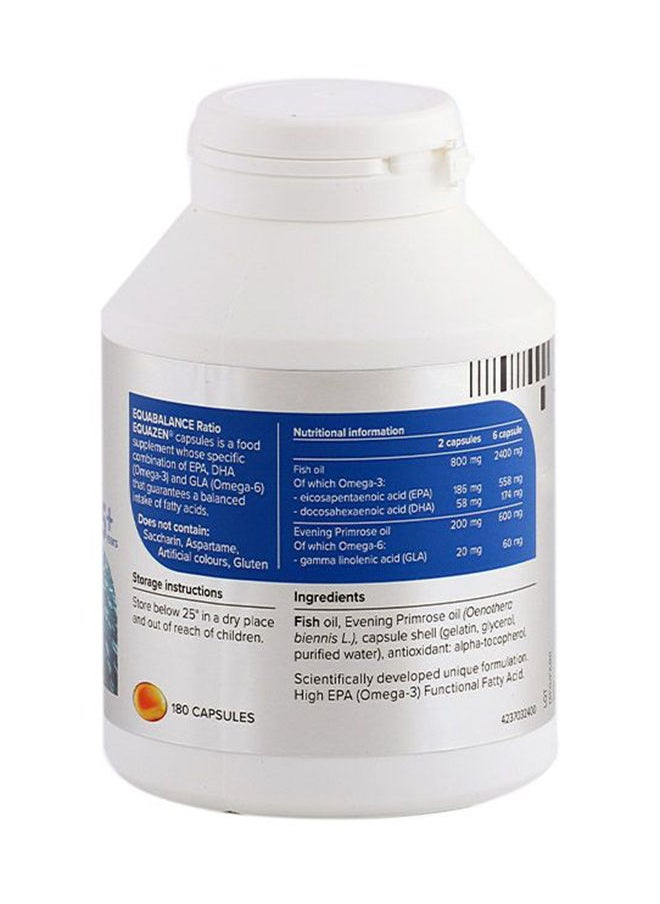 Equazen - Omega-3 & Omega-6 Fatty Acids for 5+ Years Capsules 180's - Image 1