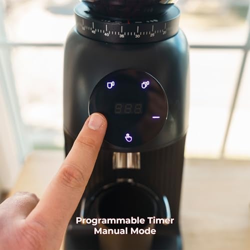 MiiCoffee GF64 Coffee Grinder (Black) - Image 3