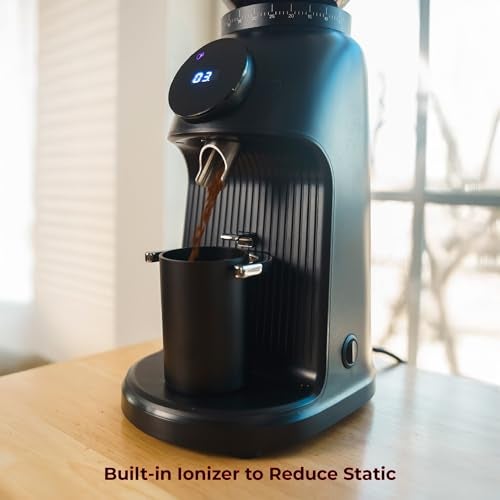 MiiCoffee GF64 Coffee Grinder (Black) - Image 4