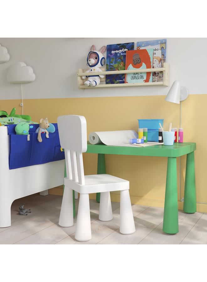 erorex Children's table, in/outdoor/bright green, 77x55 cm - Image 3