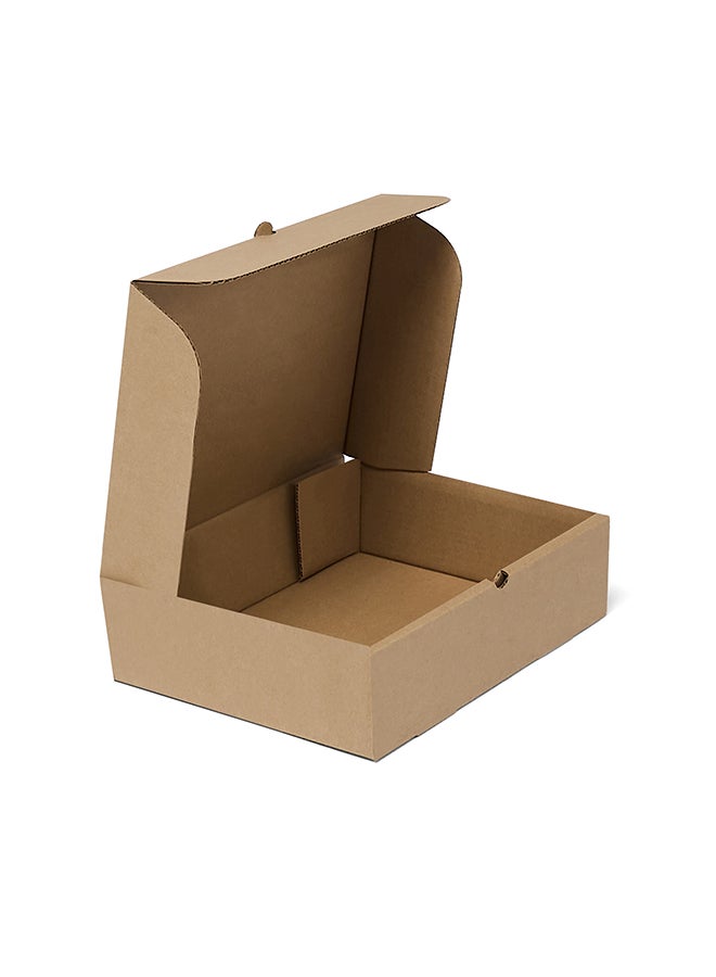ايست من نون Pack of 10 Corrugated 3ply Cardboard Moving Boxes, Size- 30L x 23W x 8H cm. Multi-Use Brown Boxes for Packaging, Shipping, Storage and Organizing - Image 1