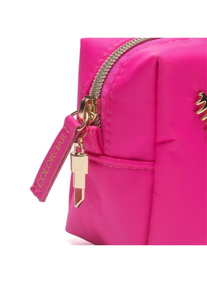 Colorbar Lips & Lashes (Small Pouch) - Neon Pink - Image 2