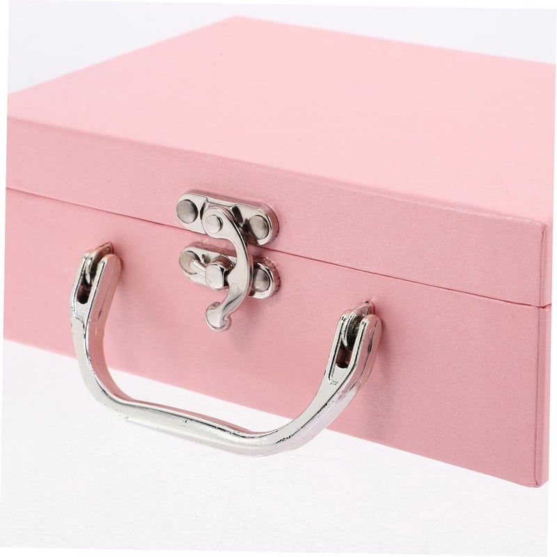VOSAREA Multi- Storage Box Stationery Organizer Handle Lightweight and Easy to Carry - Image 3