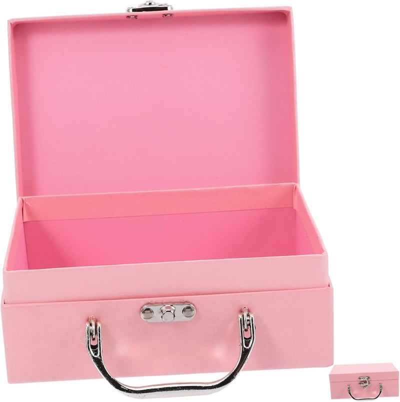 VOSAREA Multi- Storage Box Stationery Organizer Handle Lightweight and Easy to Carry - Image 1