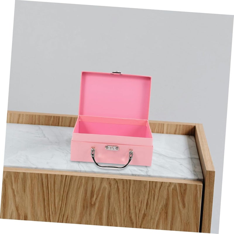 VOSAREA Multi- Storage Box Stationery Organizer Handle Lightweight and Easy to Carry - Image 4
