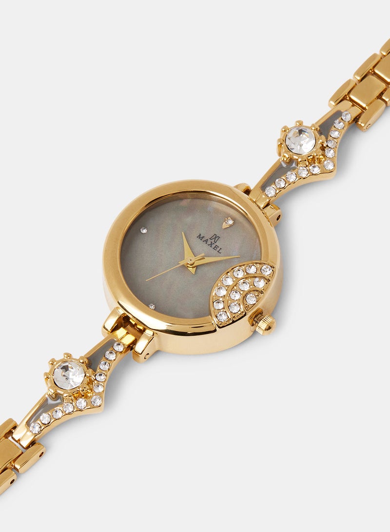 Maxel Women's Fashion And Elegant Waterproof Analog Wrist Watches MX265 - 28mm - Image 2