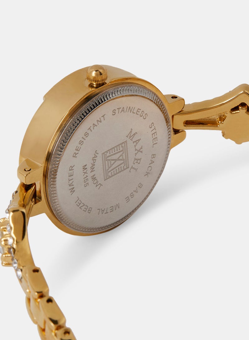 Maxel Women's Fashion And Elegant Waterproof Analog Wrist Watches MX265 - 28mm - Image 4