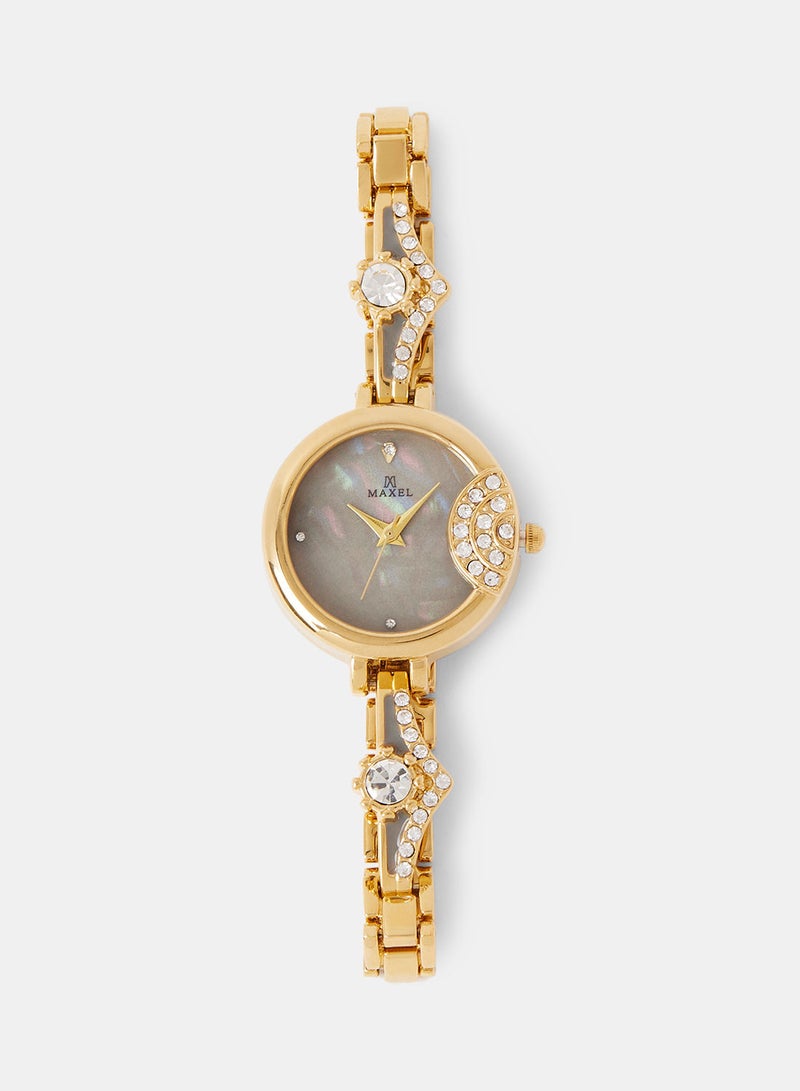 Maxel Women's Fashion And Elegant Waterproof Analog Wrist Watches MX265 - 28mm - Image 1