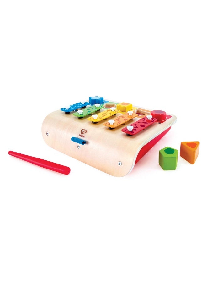Hape مُصنّف الأشكال إكسيليفون (7 قطع) - Image 1