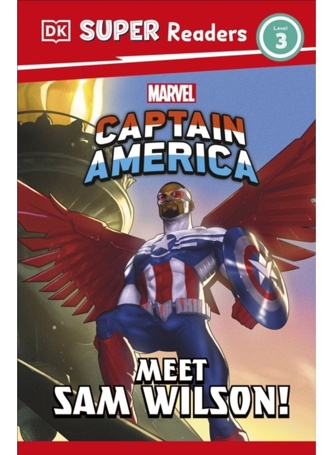 DK Super Readers Level 3 Marvel Captain America Meet Sam Wilson - Paperback