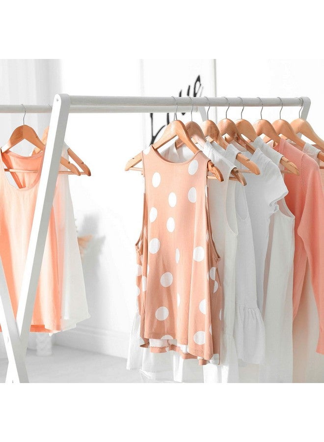 Evolluxi Lotus Wooden Hangers, Solid Wood Shirt Hangers,Dress Coat Jacket Clothes Hangers,with Extra Smooth Finish, 360 Degree Swivel Hook(Retro) (Beige, 24) - Image 4