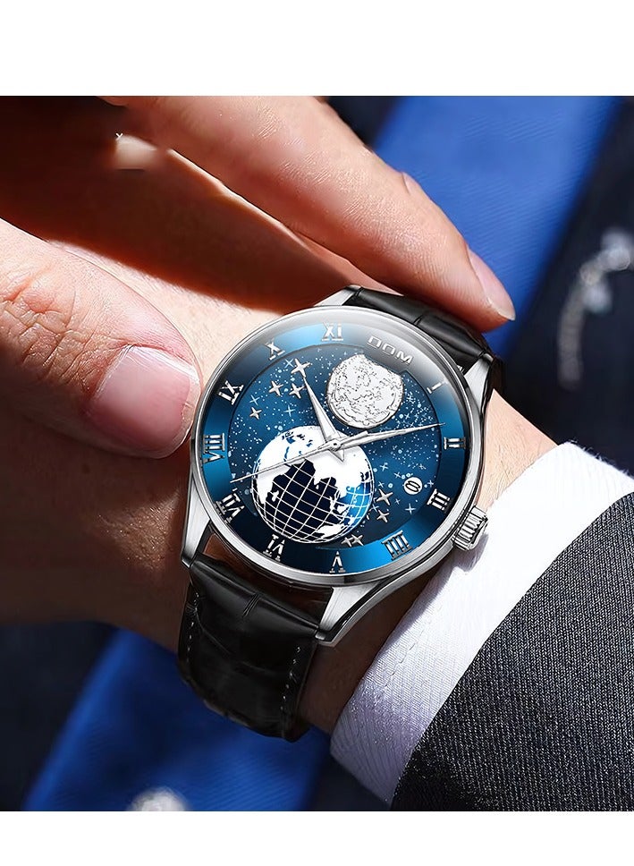 DOM Men's Waterproof Quartz Watch - Image 3