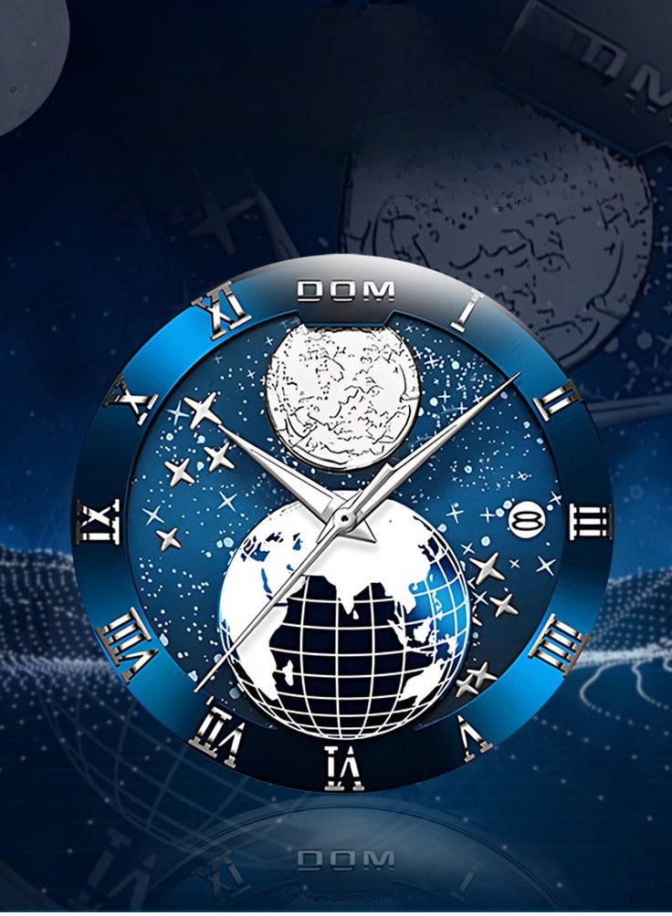 DOM Men's Waterproof Quartz Watch - Image 5