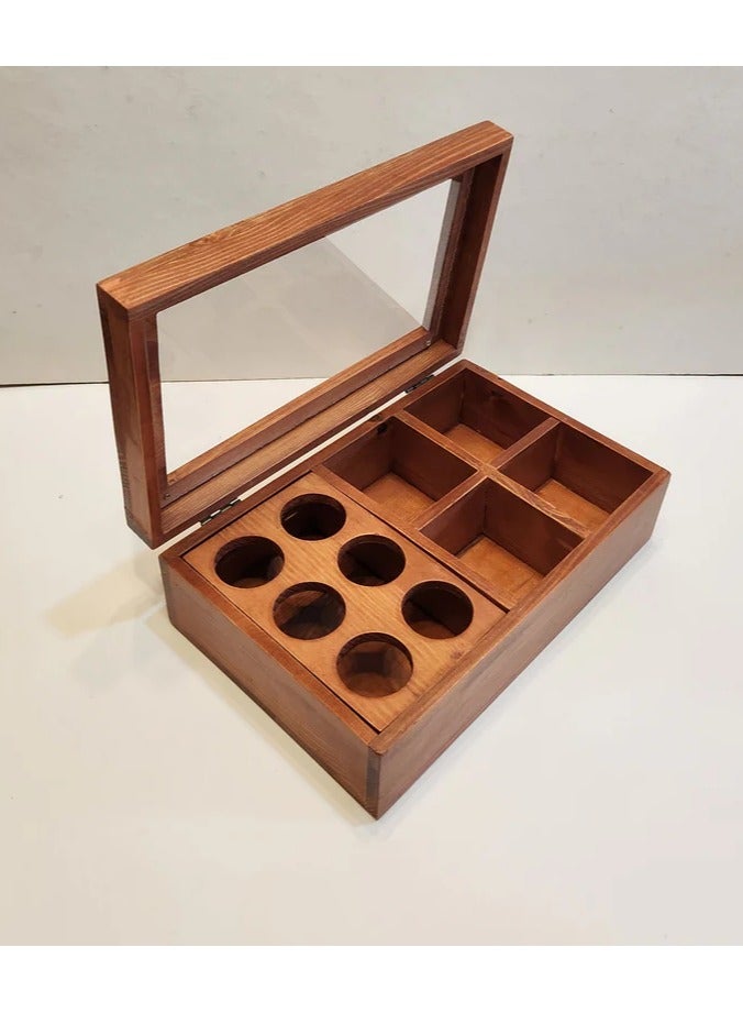 Tea & Coffee Box Dimensions 28x18x9 - Image 2