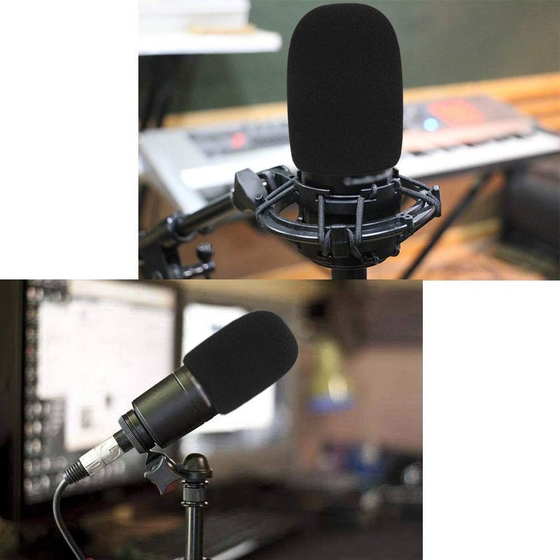 SG Musical 1 pc Handheld Stage Microphone Microphone Audio Mic Windscreen Pop Filter Protection Sponge Foam Cover - Image 4