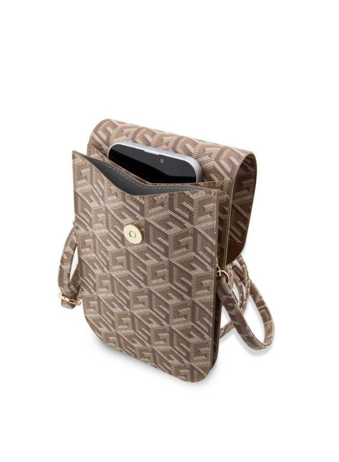 GUESS Guess Gcube Stripe Wallet Bag - Image 3