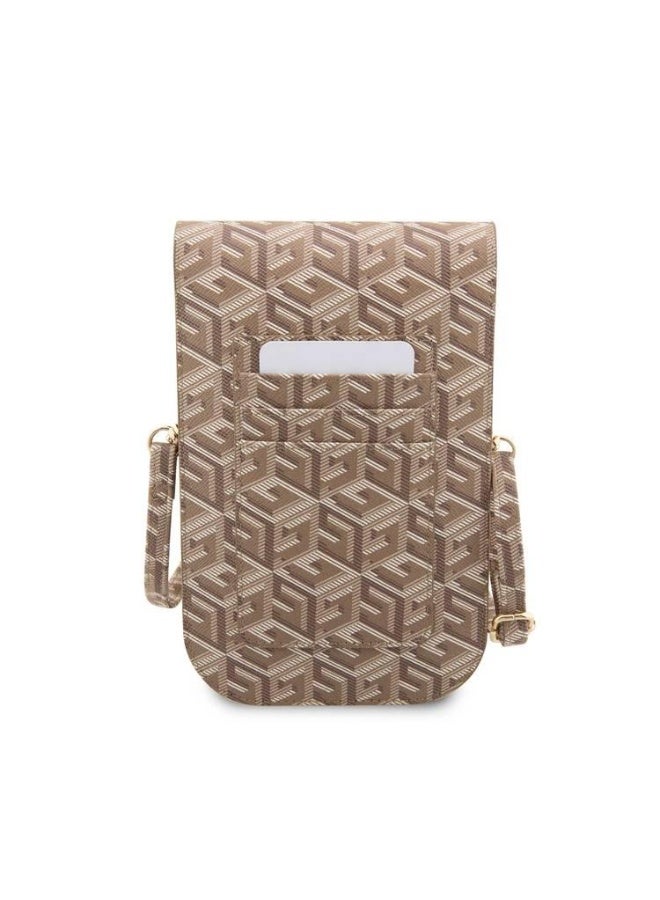 GUESS Guess Gcube Stripe Wallet Bag - Image 4