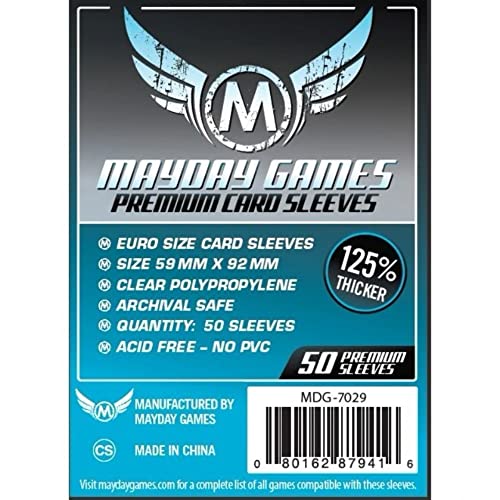 Mayday Games Premium Card Sleeves 50 pcs - Image 1