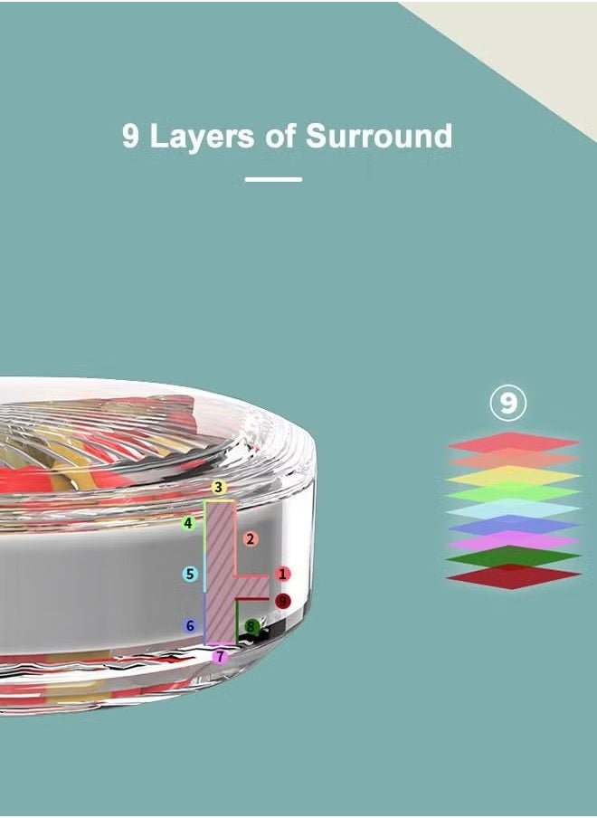 Generic Mini six-compartment pill box integrated design, sealed, moisture-proof, classified and compartmented pill storage box  - Image 5