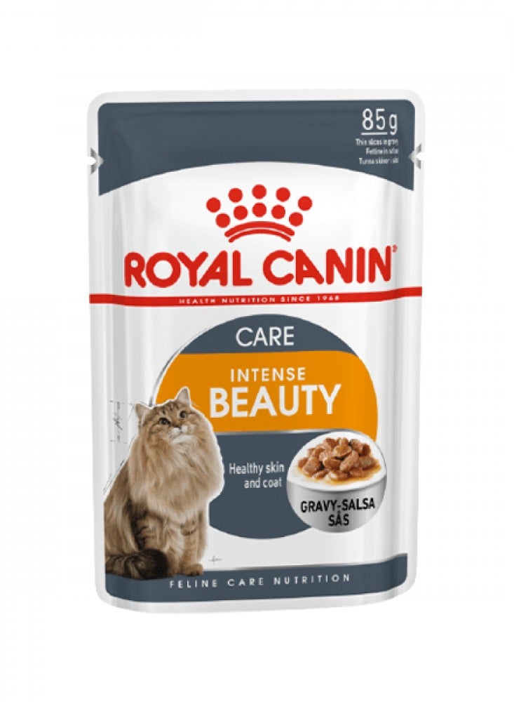 رويال كانين طعام رطب للقطط البالغة للعناية بالفرو والبشرة 85 جرام - Image 4