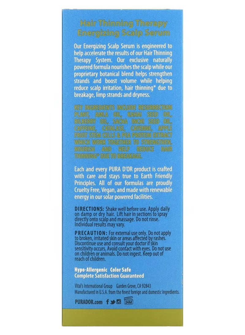 Pura d'or Activating scalp serum to treat hair loss 120 ml - Image 2