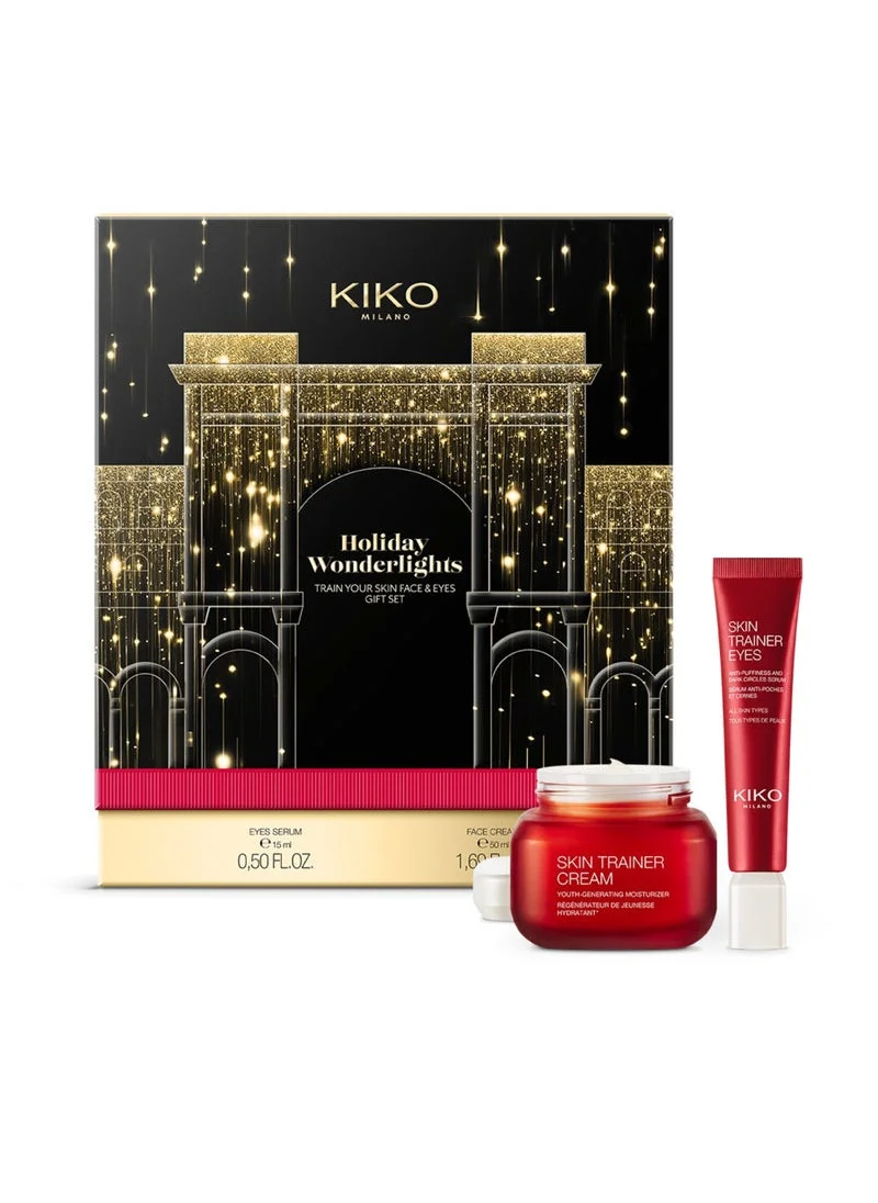 KIKO MILANO Train Your Skin Face & Eyes Gift Set, Savings 31%