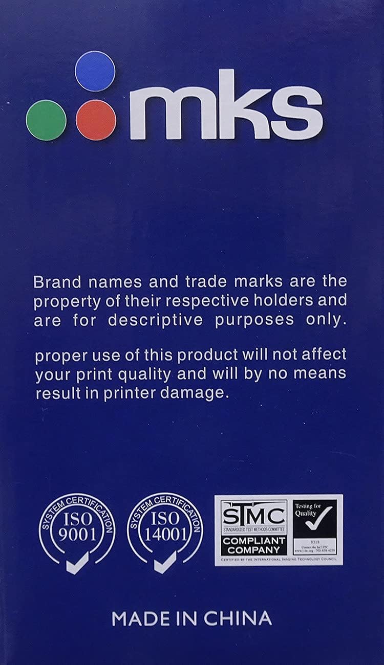 أم كيه إس خرطوشة حبر ليزر 83A Cf283A متوافقة مع طابعات HP Laserjet M125/M127/M201/M225 - Image 2