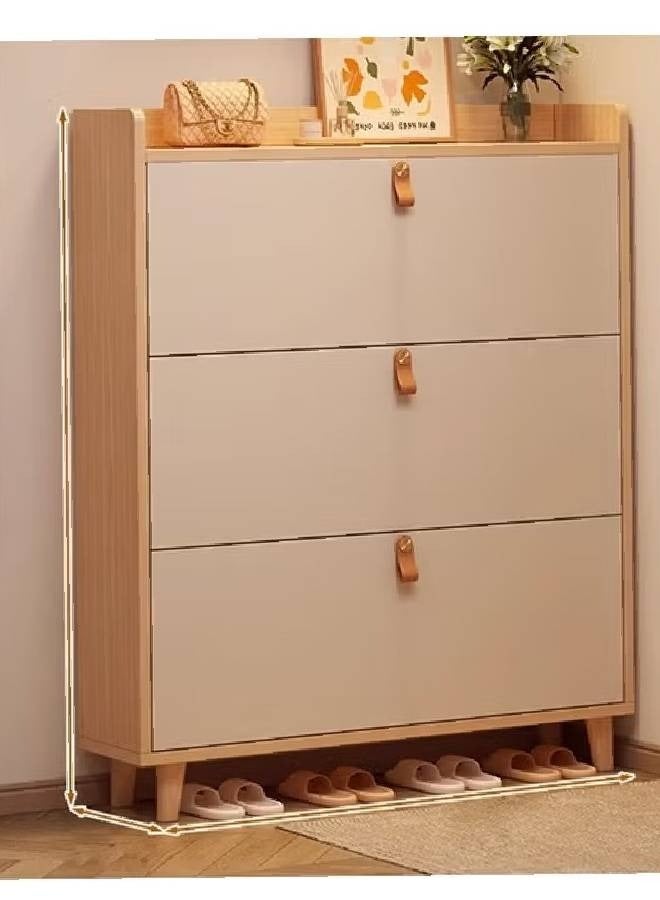 NKX Luxury Multifunctional Entryway Shoe Cabinet & Drawer Storage 80 CM - Image 2