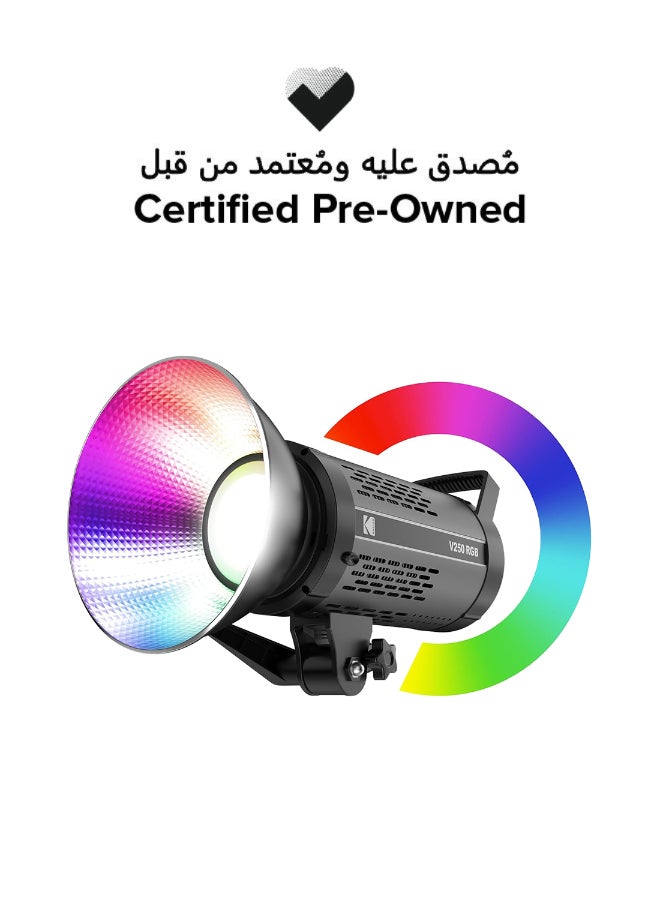 Kodak Certified Pre Owned - V250 RGB Video Light with Reflector black - Image 1