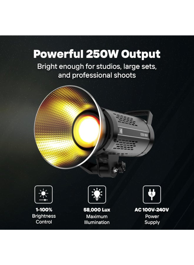 Kodak Certified Pre Owned - V250 RGB Video Light with Reflector black - Image 5