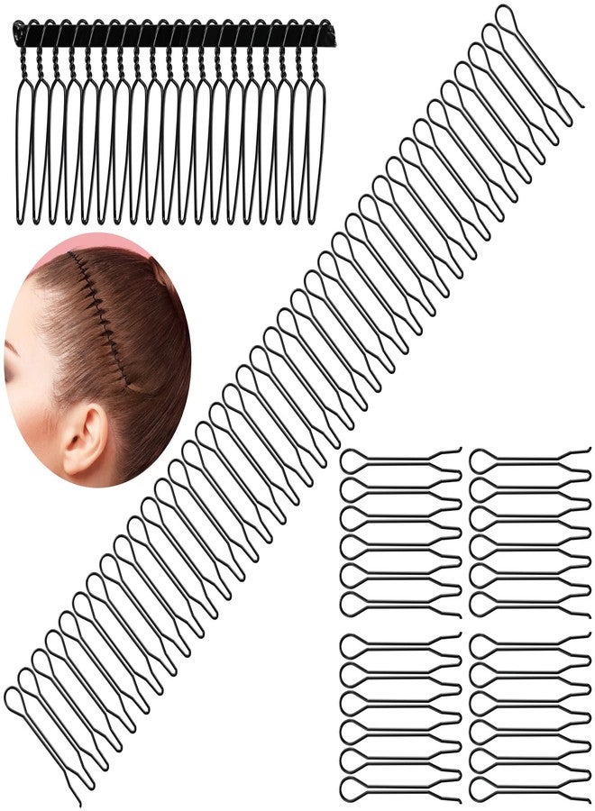 ANCIRS 6 Pack Hair Finishing Fixer Comb, U Shape Hair Accessories for Women & Girls Hairstyle - Image 1