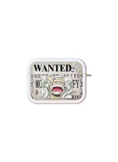 Applicable To AirPods Pro2 Earphone Cover Two-in-one Cartoon Soft Case For Apple1/2/3 Generation Wireless Bluetooth Cross-border-Color:Two-in-one Soft Shell-Luffy-Model:AirPods Pro2 (protective Cover)